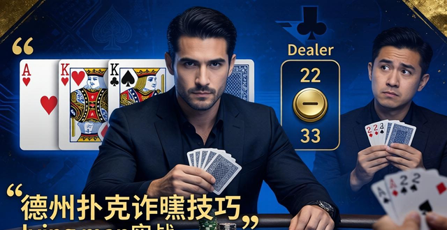德州扑克诈唬技巧 lying man实战：判断对手诈唬与反诈唬秘籍