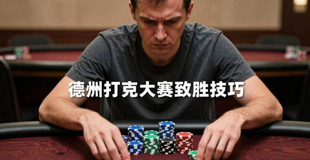 德州扑克大赛怎么报名参赛 比赛规则与获胜技巧详解