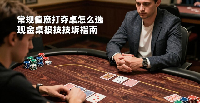 常规德州扑克桌怎么选 现金桌游戏技巧指南