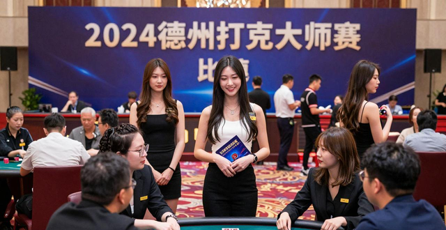 德州扑克赛事里的麻豆都干啥？揭秘赛场模特的真正作用