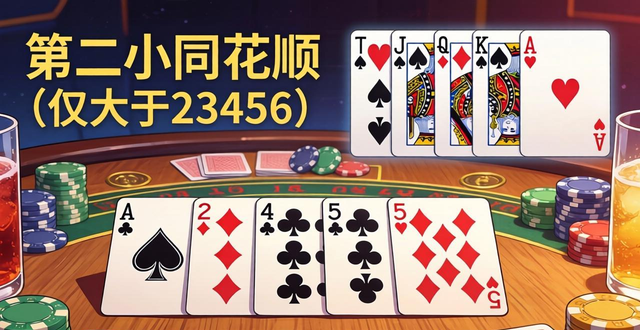 德州扑克A2345是顺子吗？是最小顺子还是最大顺子？