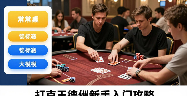 扑克王德州新手入门攻略 实用技巧助你快速上手