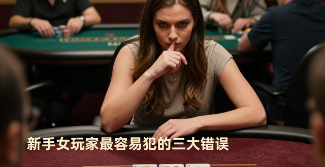 德州女扑克优势技巧 女性玩家如何利用观察力取胜