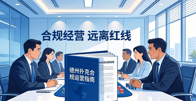 德州扑克怎样合规运营 避免涉赌红线和法律风险