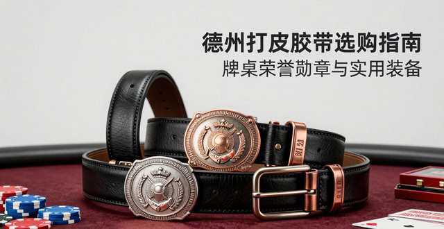 德州扑克腰带选购指南 牌桌荣誉勋章与实用装备