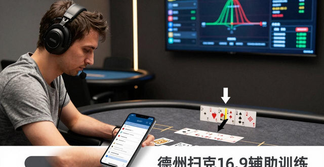 德州扑克16.9辅助一年实测：从娱乐到盈利，AI复盘与范围可视化是关键