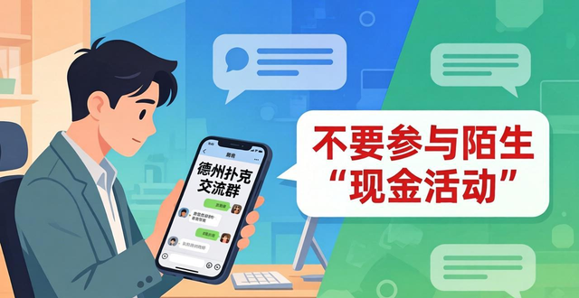 德州扑克群聊怎么找才靠谱？牌友教你安全交流不踩坑