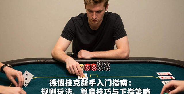 德州扑克新手入门指南：规则玩法、算赢技巧与下注策略