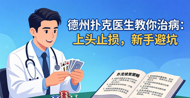 德州扑克医生教你治病：上头止损、新手避坑