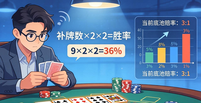 德州扑克新手快速提升技巧 位置、赔率与对手心理是关键