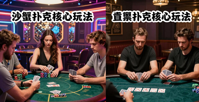 沙蟹扑克和德州扑克哪个更适合新手？核心玩法对比