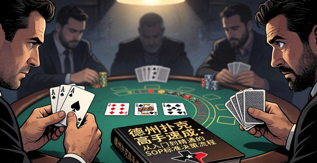 德州扑克高手速成：从入门到精通的SOP标准决策流程