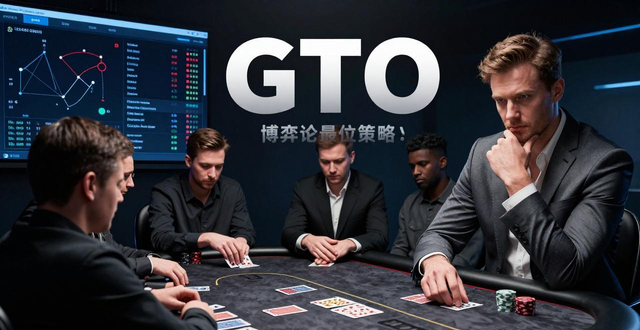 智能电脑打德州扑克秘诀：GTO策略让对手永远猜不透