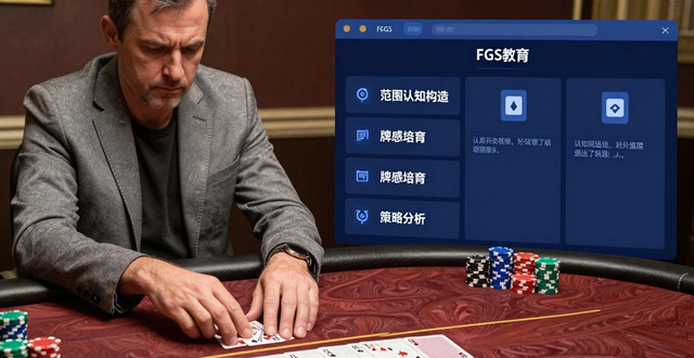 fgs德州扑克学习工具，帮你科学打牌告别感觉流