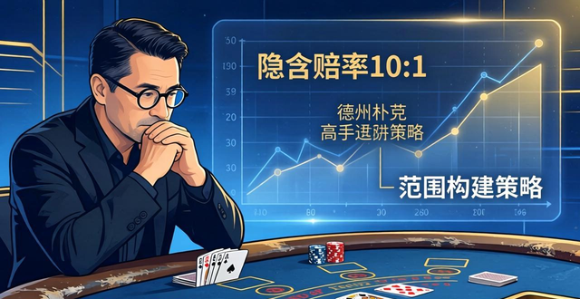 高手进阶必看：德州扑克范围构建与隐含赔率实战技巧