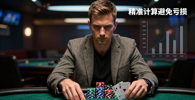 德州扑克跟注技巧：别让好奇害了你，精准计算避免亏损