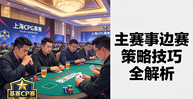 CPG德州扑克上海站报名攻略 主赛事边赛策略技巧全解析