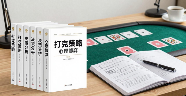 德州扑克决策书籍推荐：从入门到精通，掌握盈利核心思维