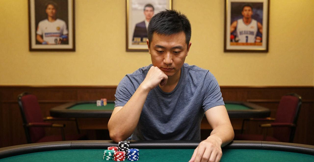 前国足队长马明宇退役后迷上德州扑克：不赌博只为动脑交友