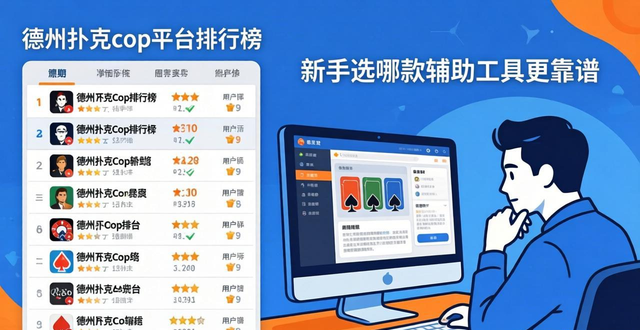 德州扑克cop平台排行榜：新手选哪款辅助工具更靠谱