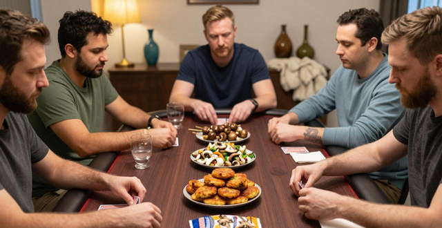 德州扑克聚会必备！不脏牌不油腻的蘑菇零食做法