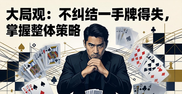 德州扑克大局观：不纠结一手牌得失，掌握整体策略