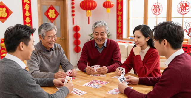 春节期间掼蛋成热门纸牌游戏，玩法简单老少皆宜