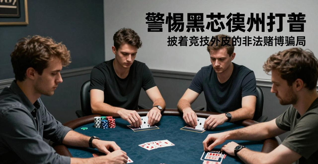 警惕黑芯德州扑克 披着竞技外衣的非法赌博骗局