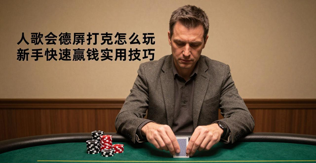 人歌会德州扑克怎么玩 新手快速赢钱实用技巧