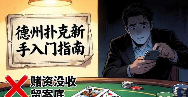 平湖德州扑克新手入门指南 从零学会规则避开常见坑