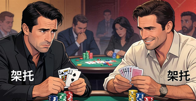 德州扑克中的架托是什么意思？教你一眼识破牌局中的托