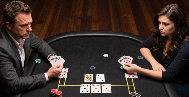 德州扑克双头蛇听牌怎么玩？一招教你计算赔率避免盲目跟注