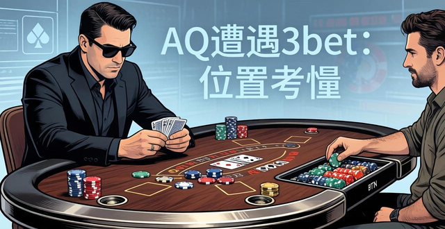 aq教程：翻牌前怎么打？中顶对又怎么玩？