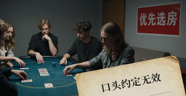 年轻人流行用德州扑克租房：赢家免房租或优先选房，但容易伤感情