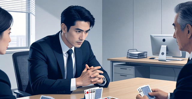 把德州扑克策略用在工作里，学会观察同事和老板