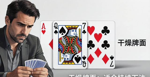 德州扑克牌面分析 bred 干货 干燥湿润牌面怎么区分 下注策略