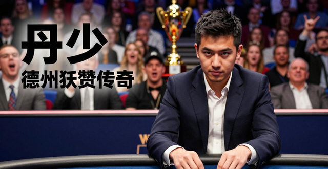 丹少是谁 德州扑克高手朱跃奇小球派打法称雄