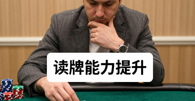 德州扑克新手变高手：避开常见陷阱，快速提升读牌能力