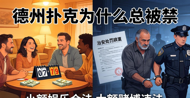 德州扑克为什么总被禁 揭开屡遭打击的真实原因