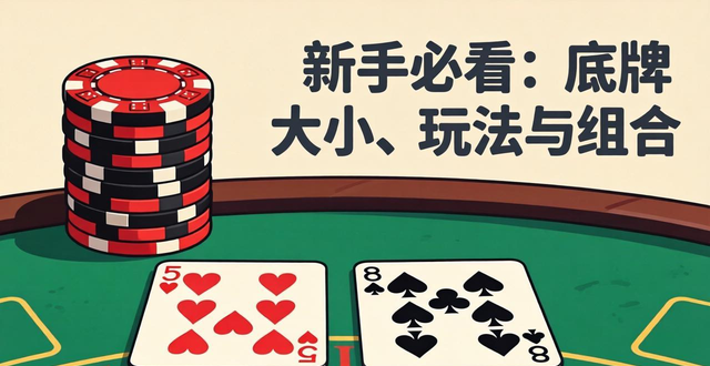 德州扑克底牌几张？新手必看：底牌大小、玩法与组合全解析