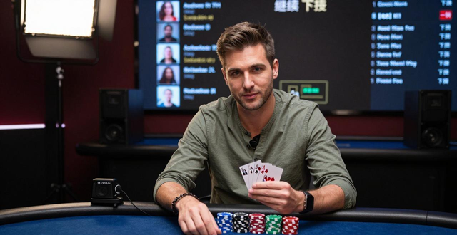 德州扑克直播技巧：如何一边打牌一边讲解，留住观众