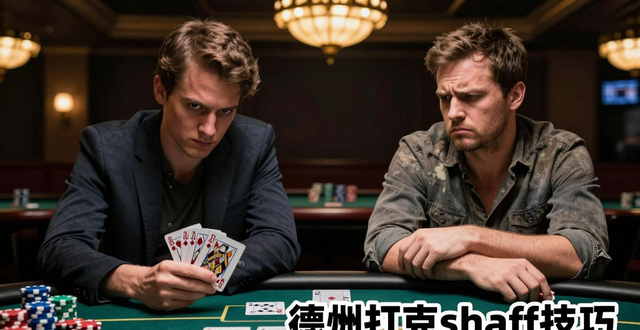 德州扑克shaff技巧：关键时刻全下诈唬，迫使对手弃牌赢大池
