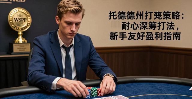 托德德州扑克策略：耐心深筹打法，新手友好盈利指南