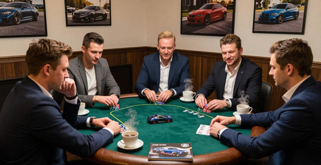 宝马车主为何钟爱德州扑克？揭秘背后的思维博弈与社交价值