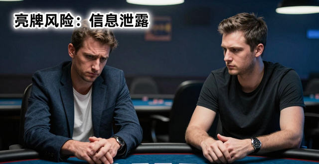 德州扑克亮牌技巧：如何把握时机建立心理优势