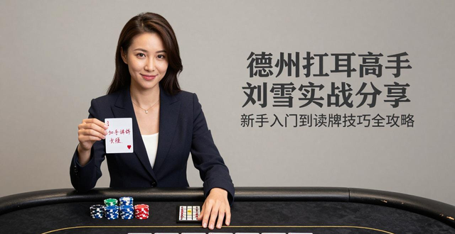 德州扑克高手刘雪实战分享 新手入门到读牌技巧全攻略