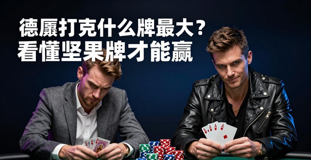 德州扑克什么牌最大？看懂坚果牌才能赢
