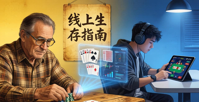 线下老炮线上生存指南：德州扑克boomer如何对抗新生代