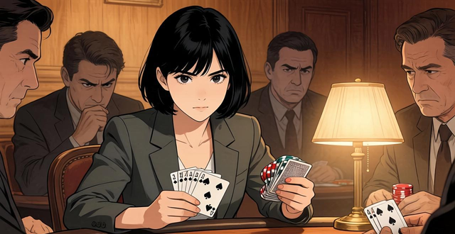 女生玩德州扑克：靠直觉和耐心，也能赢