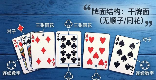 德州扑克标识大全 新手入门必看花色、按钮与盲注位置详解